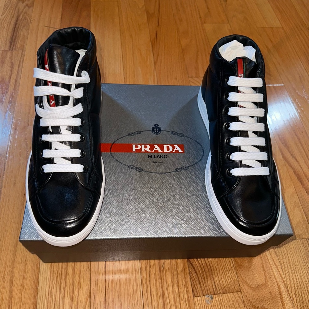 Mens Prada Nappa Sport Sneaker - Brand new in box